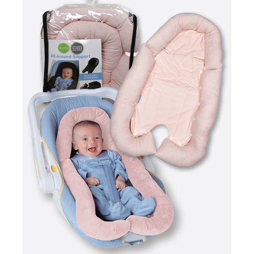 Pink infant cheap head support